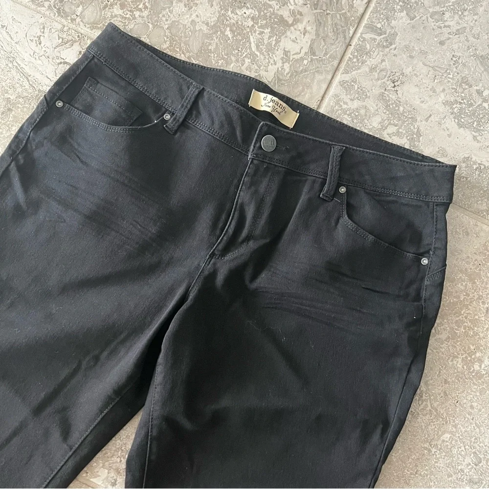 D.Jeans New York Black Capris Shorts in Black, Size 16 New w/o Tag